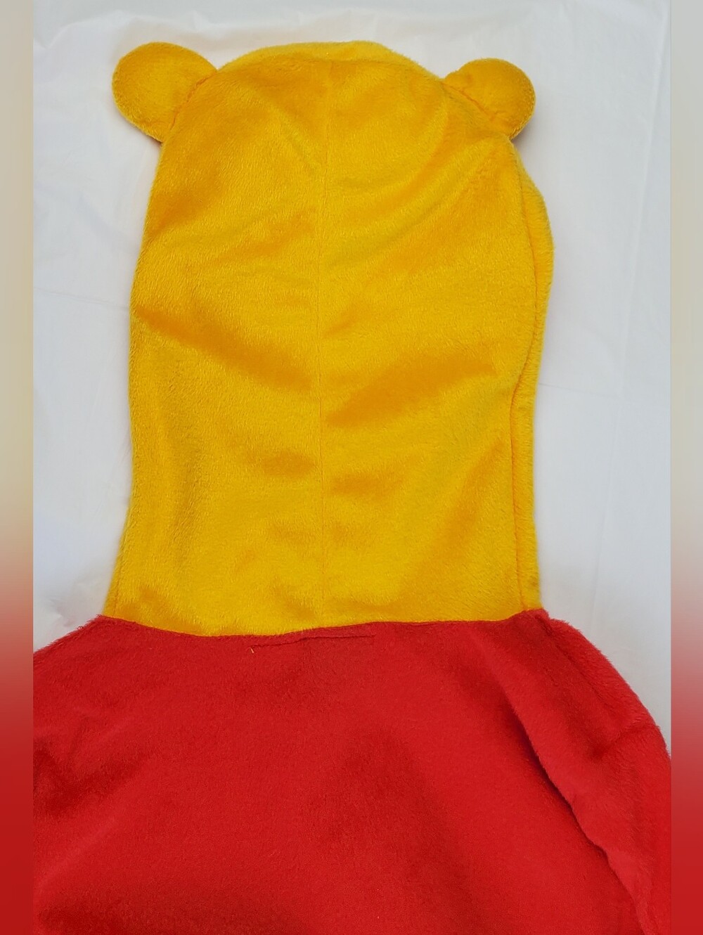 Disney Winnie The Pooh Bear Suit One-Piece Pajamas Halloween Costume Size XS GUC - Picture 5 of 12